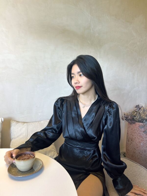 Nontawat Pleated Dress - Image 2