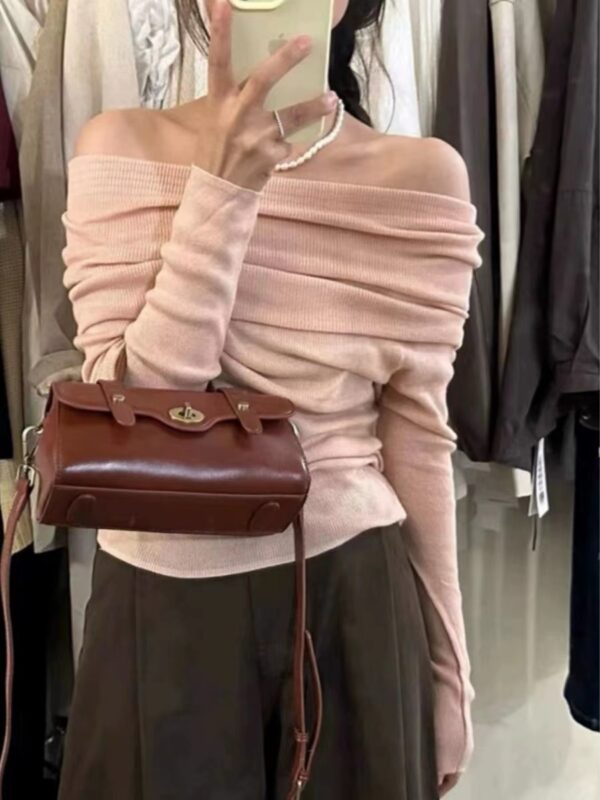 Hannah Bare Knit Top 6610 - Image 9