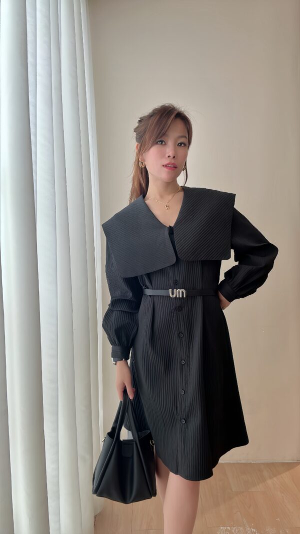 Aurora Collar Shift Dress - Image 3