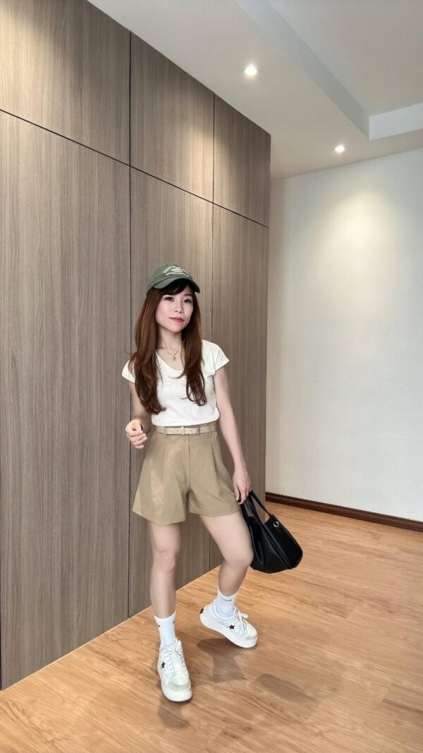 Yara Premium Shorts w Belt 6270