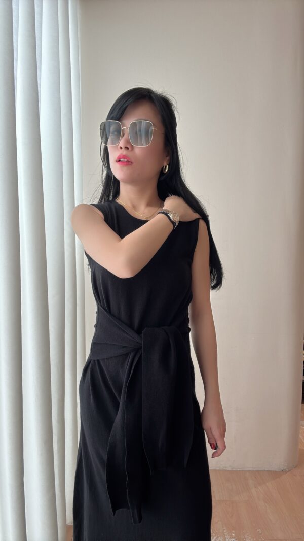 Somi Tied Dress 9736 - Image 4