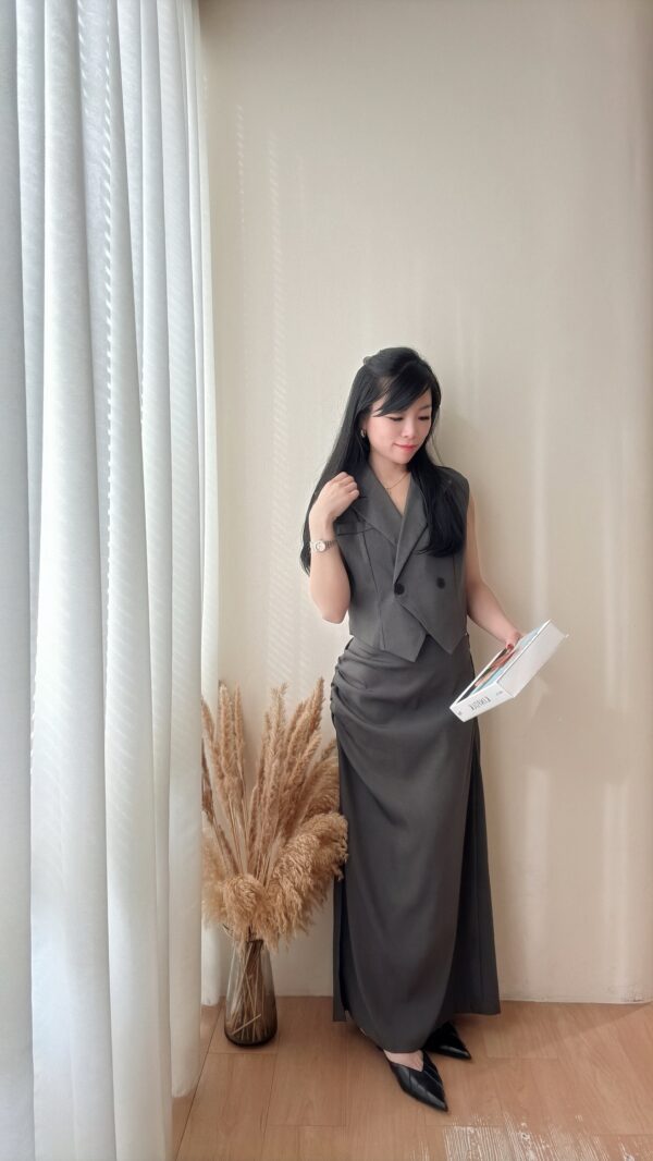 Maxim Vest Skirt Set - Image 2