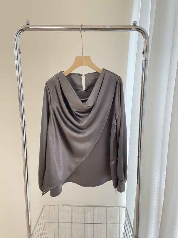 Kassey Silky Ruffle Top 8935 - Image 5