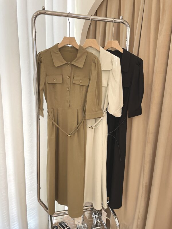 Somi Longsleeve Dress 9169 - Image 11