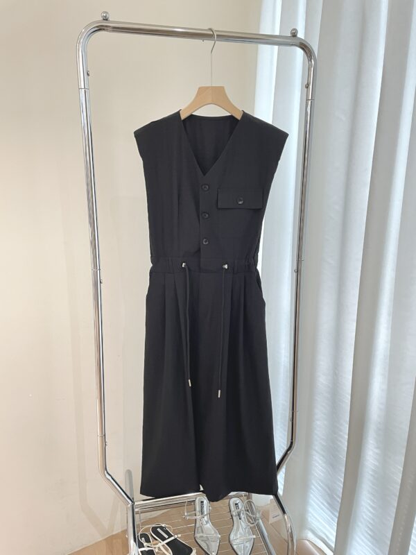 Somi Tied-waist Dress 9075 - Image 4