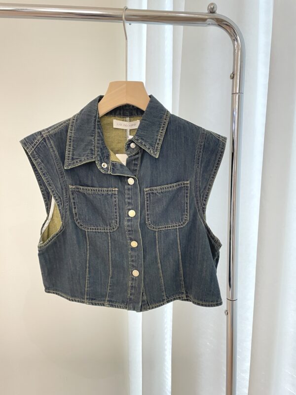 Xisley Denim Vest - Image 8