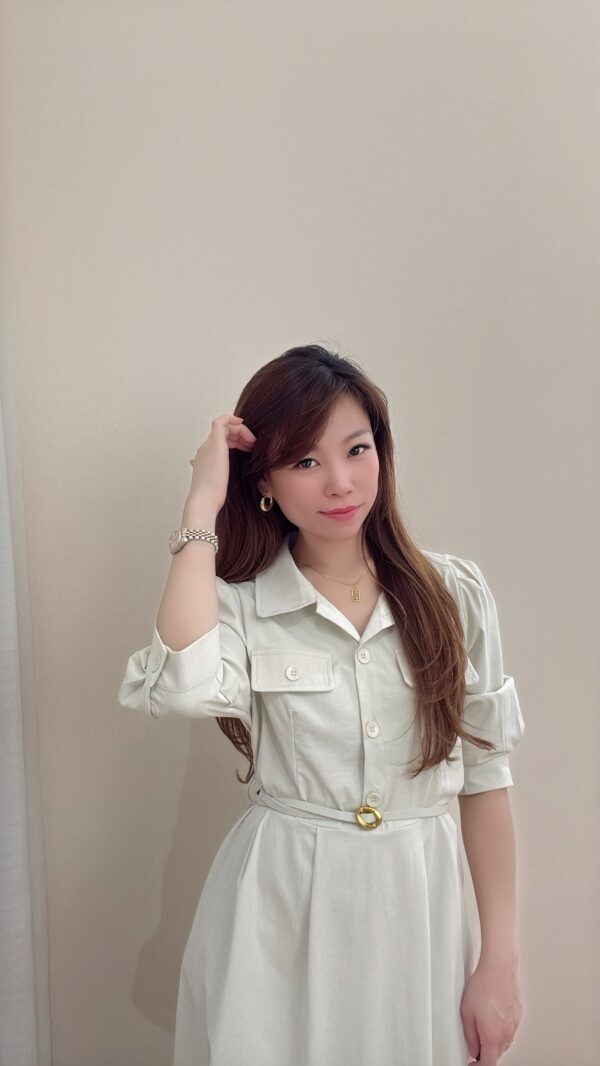 Somi Longsleeve Dress 9169 - Image 9