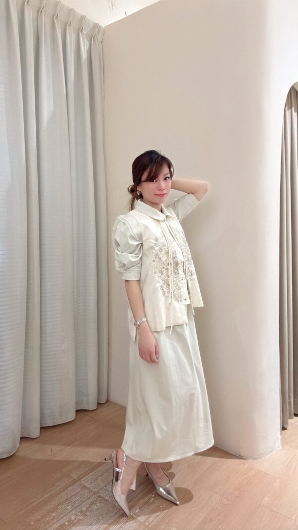 Somi Longsleeve Dress 9169 - Image 8