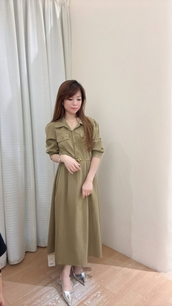Somi Longsleeve Dress 9169 - Image 5