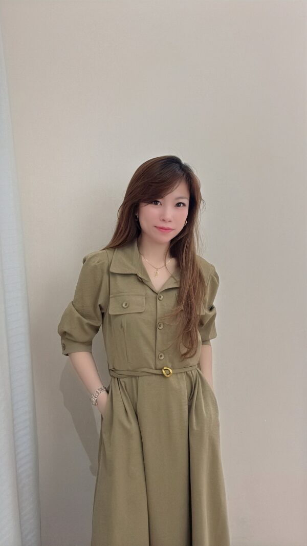 Somi Longsleeve Dress 9169 - Image 4