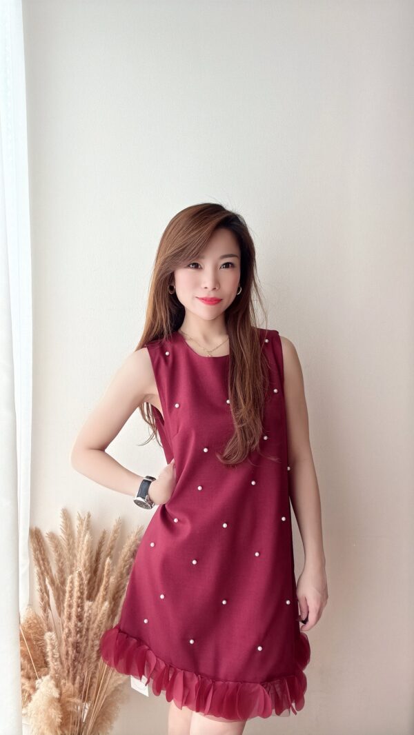 September Pearl-dot Dress 6602 - Image 6