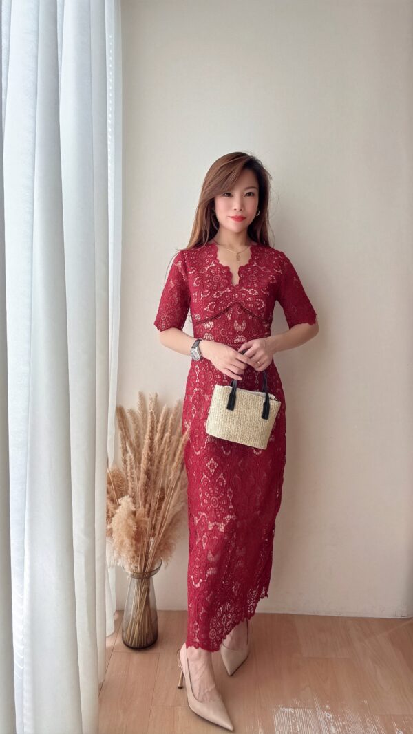 Orange Dress 991