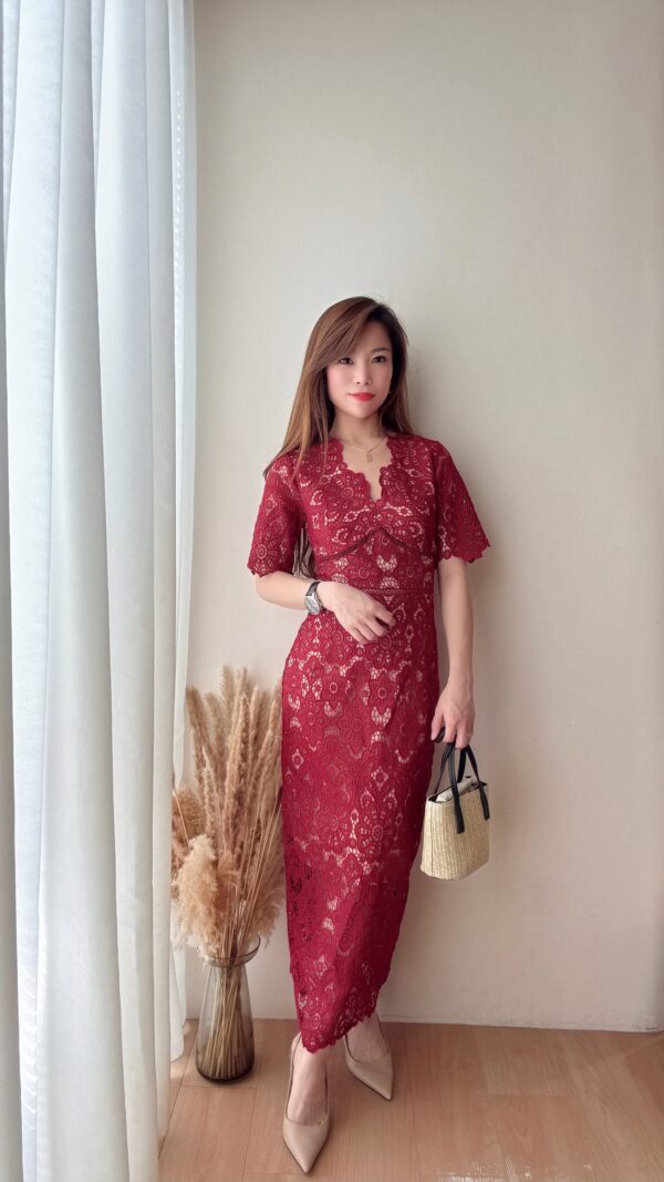 Orange Dress 991 - Image 2