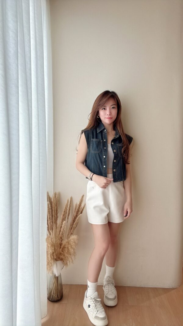 Xisley Denim Vest - Image 5